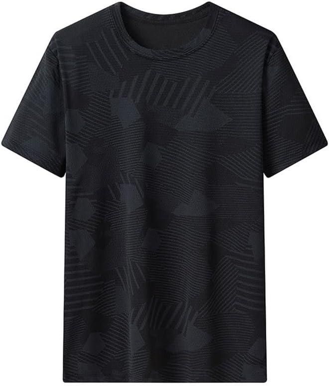 Men's Round Neck Polyester Casual T-shirt (Pack of 2) bqu5q7-dm