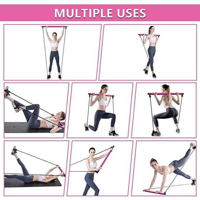 Professional Pilates Stick Fitness Bar bqu5q7-dm