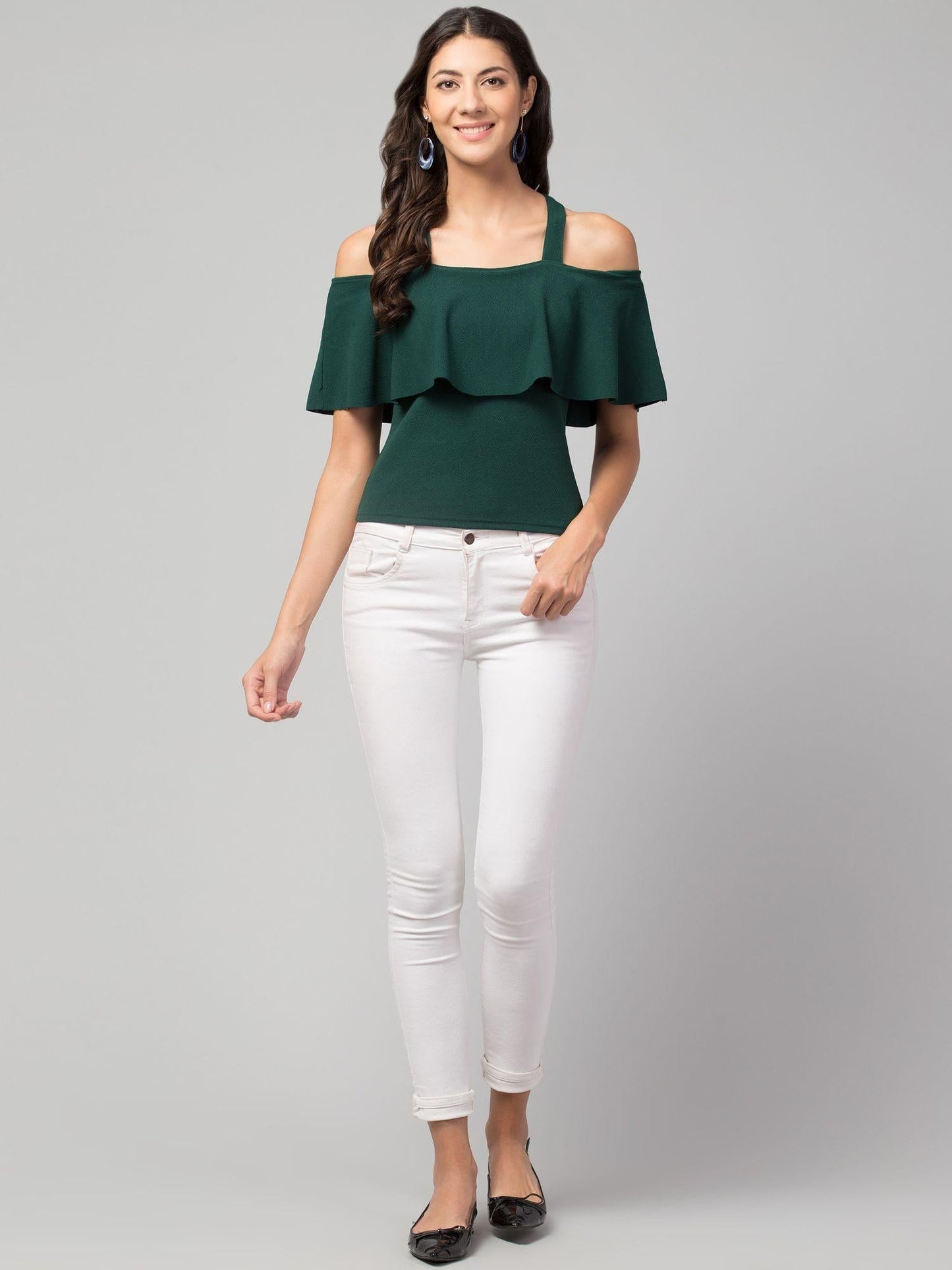 Airbiter Collection Women's Cotton Blend Solid Tops bqu5q7-dm