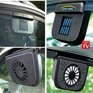Solar Sun Power Car Auto Air Vent Cool Fan bqu5q7-dm