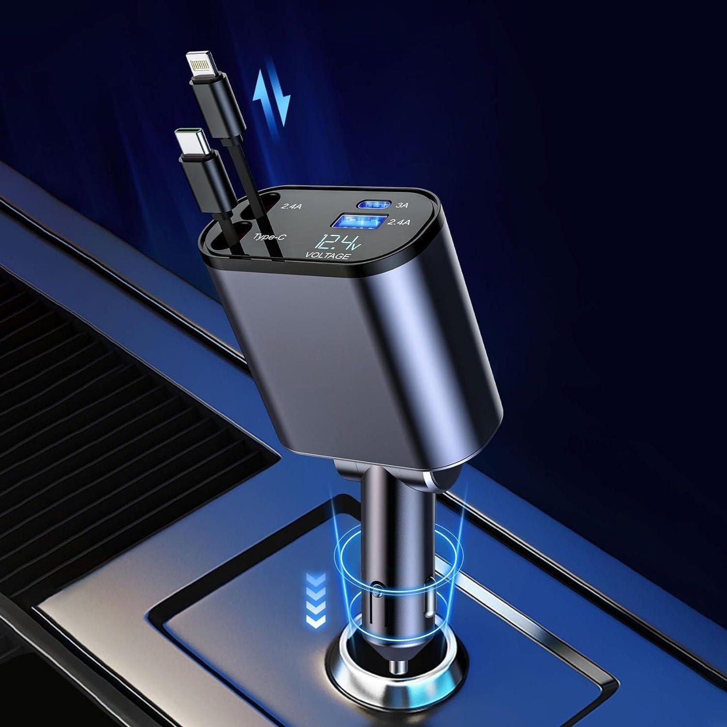 Retractable Car Charger bqu5q7-dm
