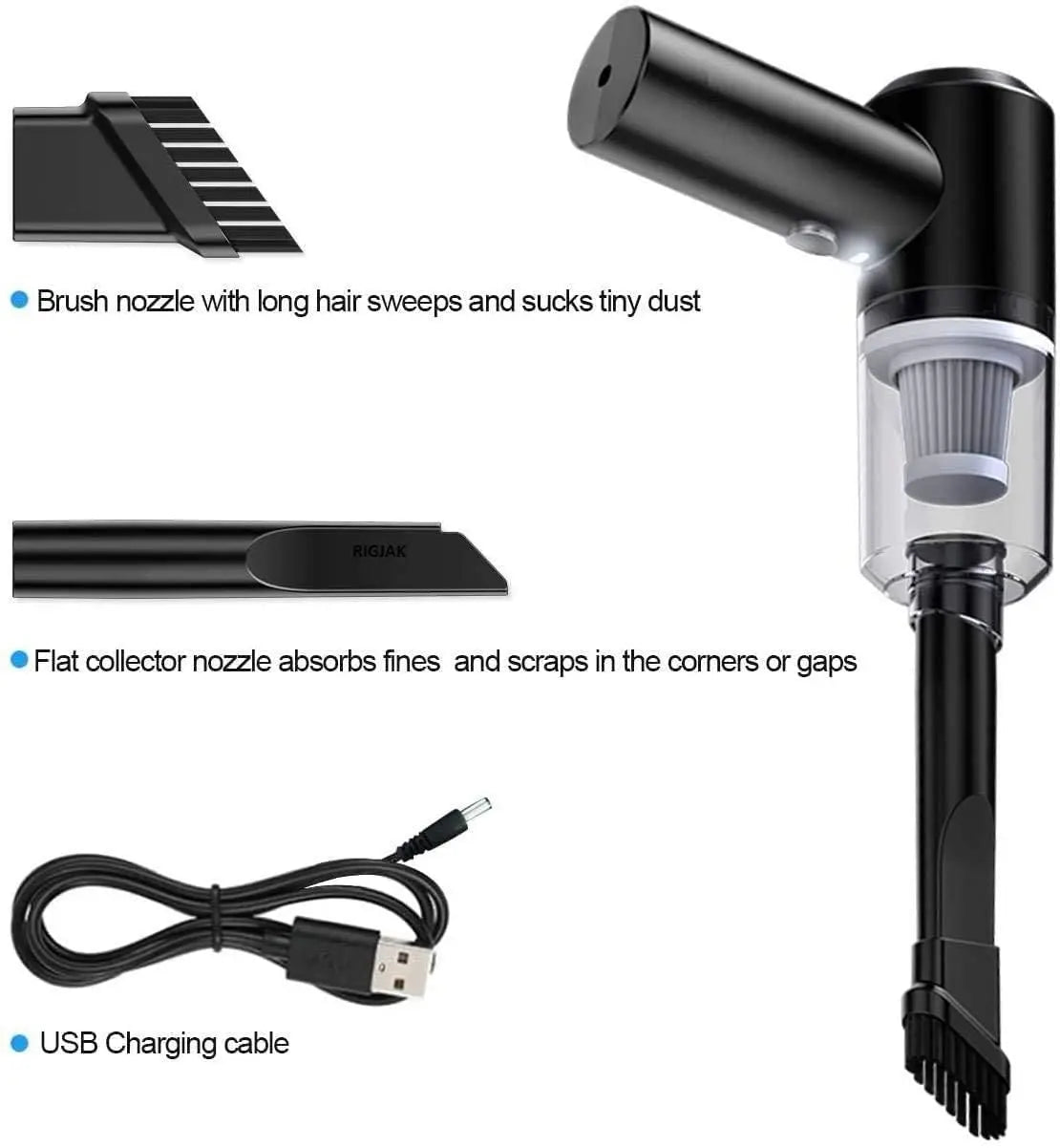 Usb vacuum cleaner by Soppykart