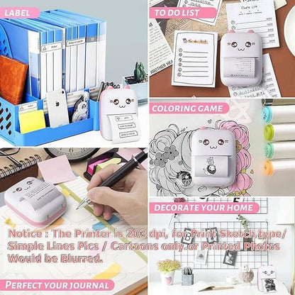 Inkless Bluetooth Pocket Printer bqu5q7-dm