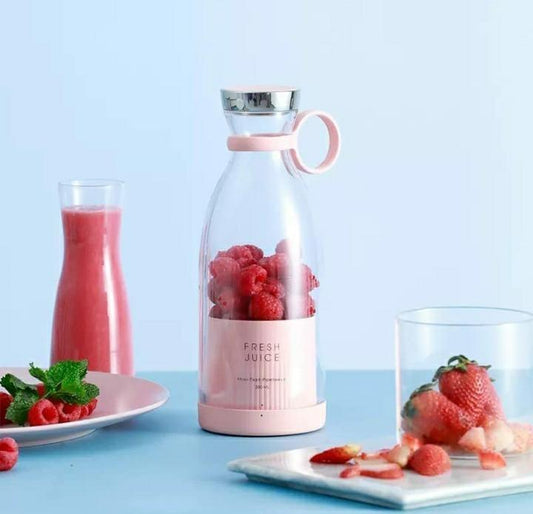 Traverl Portable Mini Juice Blender USB Rechargeable Mixer Juicer for Outdoor bqu5q7-dm