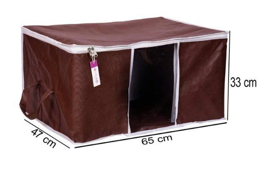 Storage Organizer- Solid Non Woven Storage Organizer (Set of 3) bqu5q7-dm