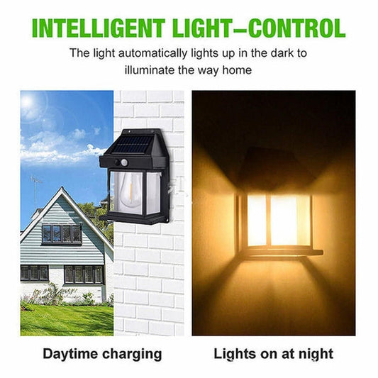 Solar Light Outdoor Wall Light bqu5q7-dm