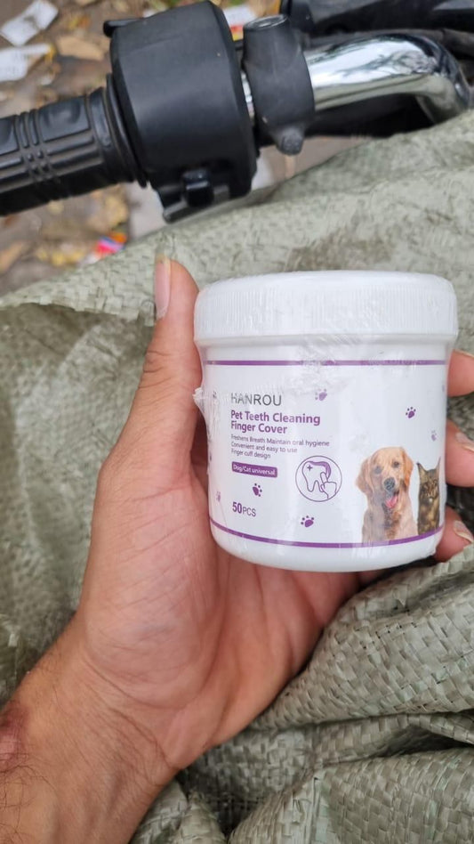 Disposable Dental Finger Wipes For Pets bqu5q7-dm