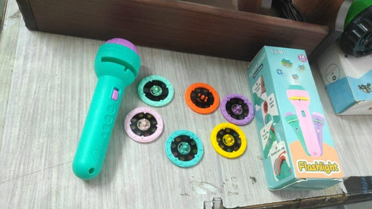 Slide Flashlight Torch Education Learning�Kids Toy bqu5q7-dm