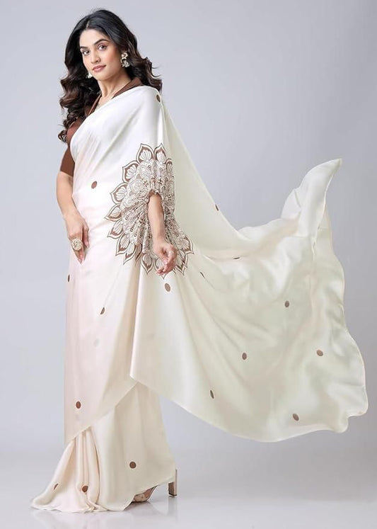 Satin Silk Printed Kaftan Saree With Unstitched Blouse bqu5q7-dm