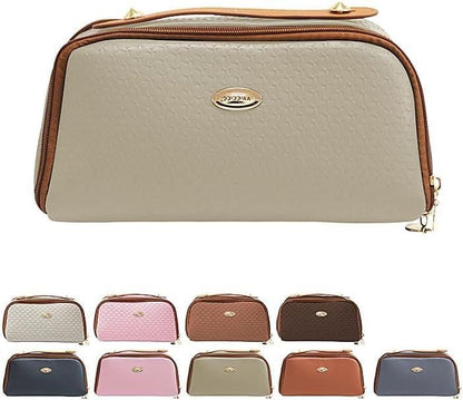 Double Zipper Cosmetics Bag bqu5q7-dm