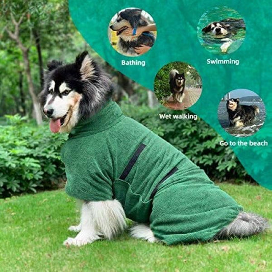 Super Absorbent Pet Bathrobe bqu5q7-dm