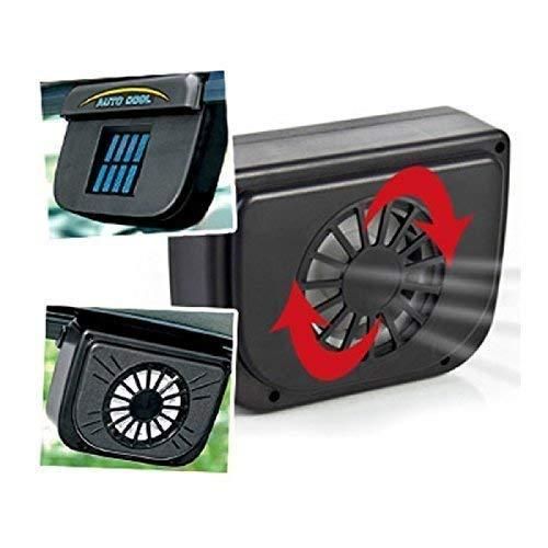 Solar Sun Power Car Auto Air Vent Cool Fan bqu5q7-dm