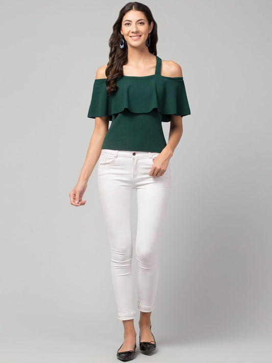 Airbiter Collection Women's Cotton Blend Solid Tops bqu5q7-dm