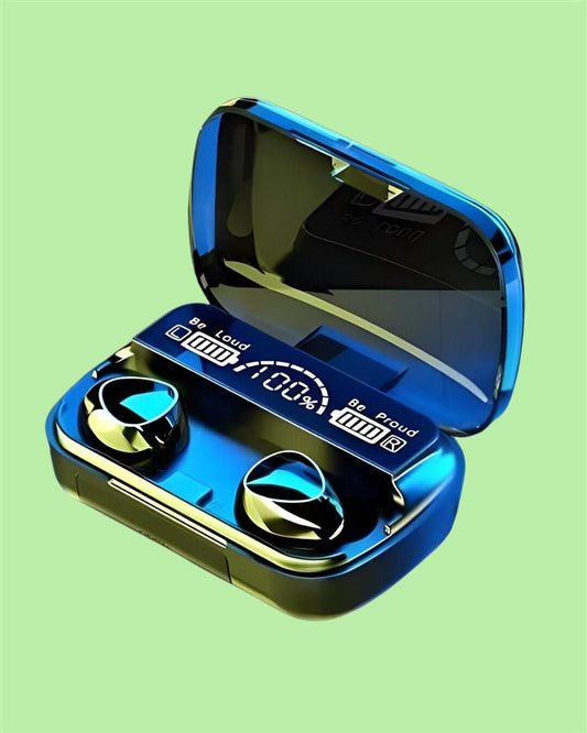 M10 TWS Wireless Earphone Touch Bluetooth Earplugs in The Ear Stereo Sport Headsets Noise Reduction Headphones with Digital Display Black bqu5q7-dm