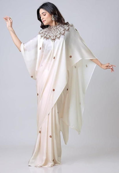 Satin Silk Printed Kaftan Saree With Unstitched Blouse bqu5q7-dm
