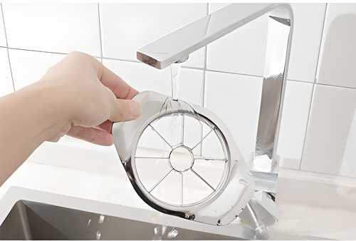 Stainless Steel Apple Fruit Cutter with 8 Blades bqu5q7-dm