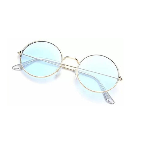 UV Protection Round Sunglasses (55) (For Boys, Blue) bqu5q7-dm