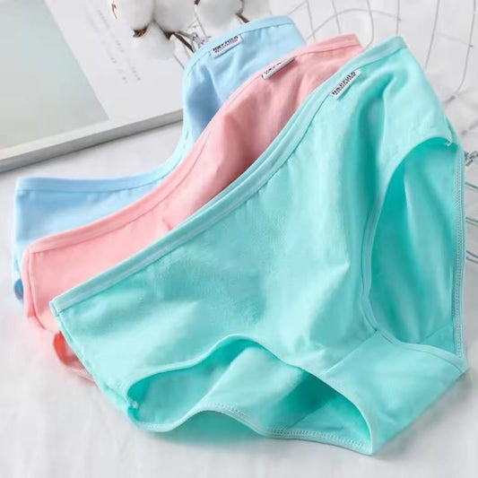 Women's Cotton Comfortable Underwear Pack of 4 bqu5q7-dm