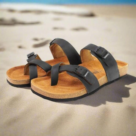 Men's Casual Flat Sandal bqu5q7-dm