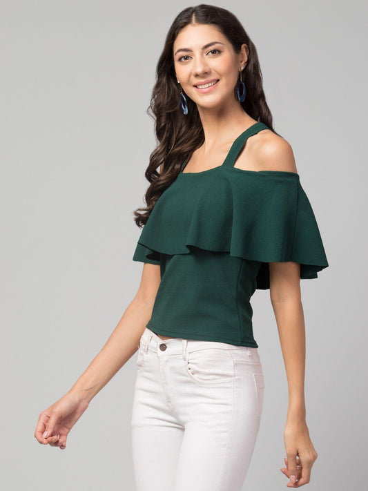 Airbiter Collection Women's Cotton Blend Solid Tops bqu5q7-dm