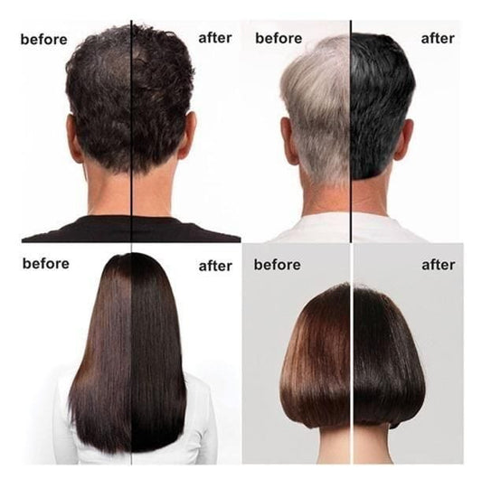 Hair Color Gel - 100% Gray Hair Coverage 125ML (Pack of 2) bqu5q7-dm
