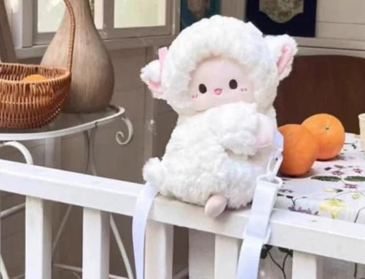 Cute Lamb Plush Bag ( Small ) bqu5q7-dm
