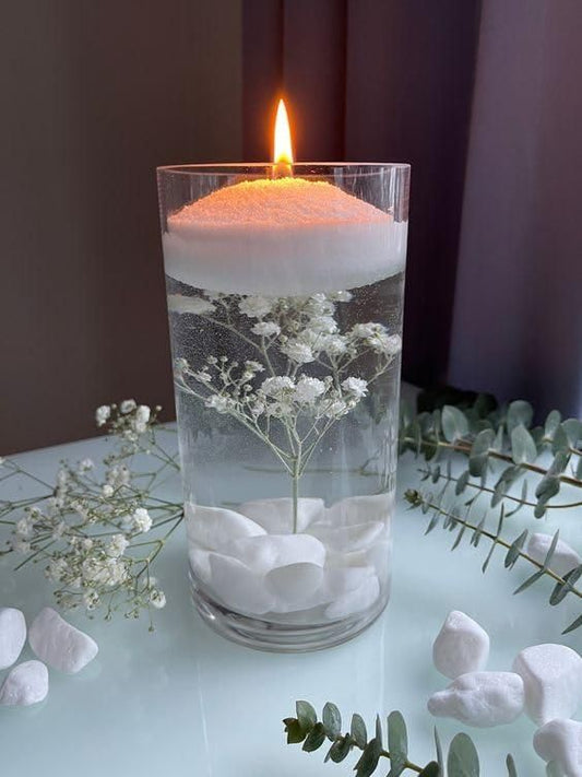 Pearl Soy Wax for Custom Candles 200gram + 50 Wicks bqu5q7-dm