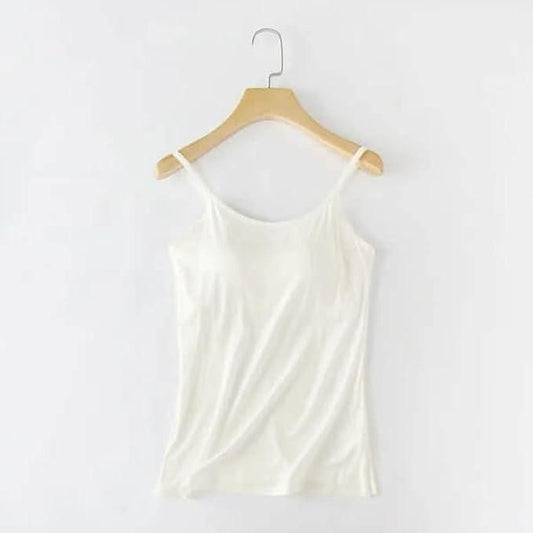 Women's Loose Cami with Built-in Tank Top (Pack of 2) bqu5q7-dm