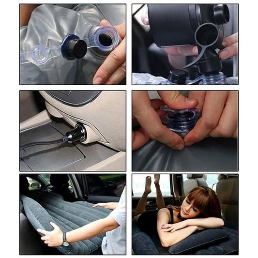 Car Travel Bed Mattress with 2 Air Pillows bqu5q7-dm